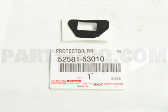5258153010 PROTECTOR, REAR BUMPER, RH