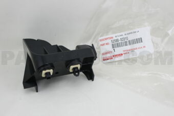 525880C010 RETAINER, REAR BUMPER END, LH