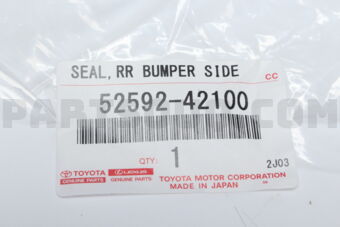 5259242100 SEAL  RR BUMPER