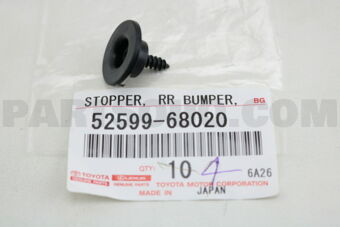 5259968020 STOPPER, REAR BUMPER, UPPER