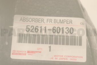 5261160130 ABSORBER  FR BUMPER