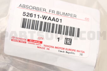52611WAA01 ABSORBER, FR BUMPER