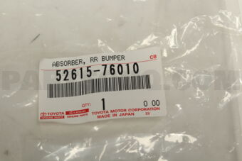 5261576010 ABSORBER  RR BUMPER
