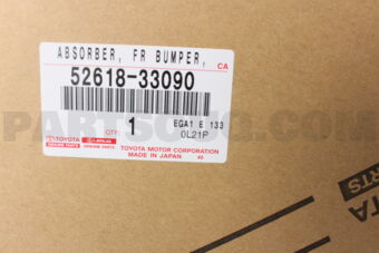 5261833090 ABSORBER  FR BUMPER