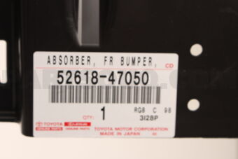 5261847050 Toyota ABSORBER, FR BUMPER