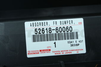 5261860060 ABSORBER, FR BUMPER