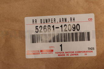 5268112090 Toyota EXTENSION  RR BUMPER