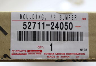 5271124050 MOULDING, FRONT BUMPER
