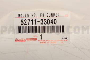 5271133040 MOULDING, FRONT BUMPER