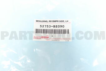 52753BZ090 MOULDING, RR BUMPER