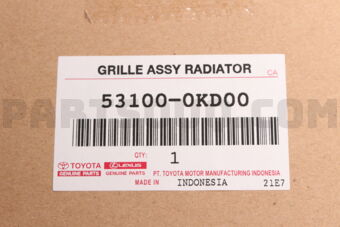 531000KD00 GRILLE ASSY