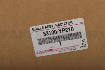 53100YP210 GRILLE ASSY, RADIATO