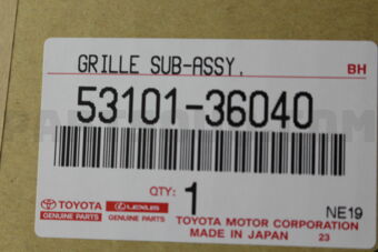 5310136040 GRILLE, RADIATOR