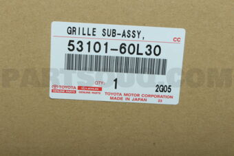 5310160L30 GRILLE SUB-ASSY