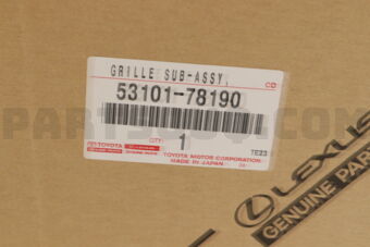 5310178190 GRILLE SUB-ASSY