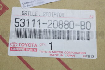 5311120880B0 GRILLE, RADIATOR