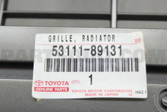 5311189131 GRILLE, RADIATOR
