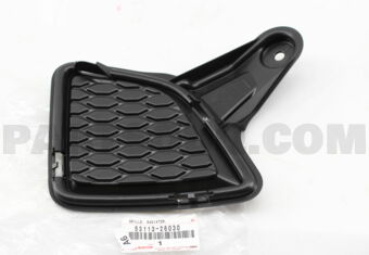 5311326030 GRILLE, RADIATOR, LOWER LH
