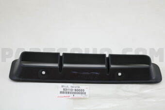 5311360020 GRILLE, RADIATOR, LOWER LH