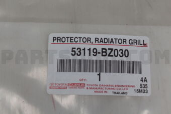 53119BZ030 PROTECTOR  RADIATOR