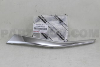 53123DX020 MOULDING, RADIATOR GRILLE SIDE, RH