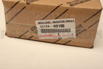 531240D190 Toyota MOULDING, RADIATOR