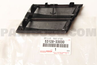 5312833030 GRILLE, RADIATOR