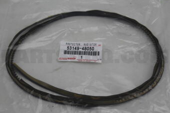 5314948050 PROTECTOR, RADIATOR GRILLE, NO.2