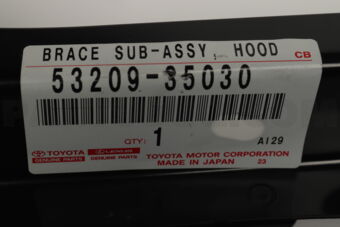 5320935030 BRACE, HOOD LOCK SUPPORT