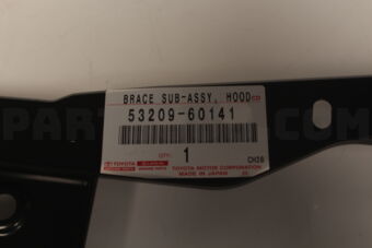 5320960141 Toyota BRACE SUB-ASSY, HOOD LOCK SUPPORT