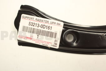 532130D161 SUPPORT, RADIATOR, UPR RH