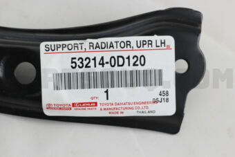 532140D120 SUPPORT, RADIATOR, UPPER LH