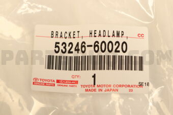 5324660020 BRACKET, HEADLAMP