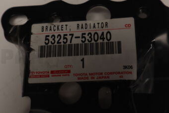 5325753040 Toyota BRACKET, RADIATOR SUPPORT TO FRONT FENDER
