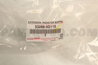 532880D110 Toyota EXTENSION, RADIATOR SUPPORT, LH