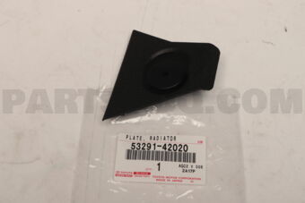5329142020 PLATE, RADIATOR