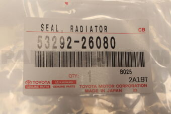 5329226080 SEAL, RADIATOR SUPPORT, UPPER