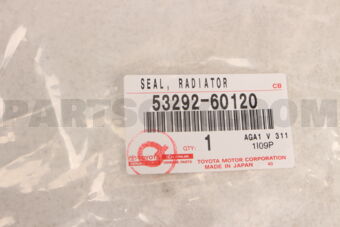 5329260120 SEAL, RADIATOR SUPPORT, UPPER