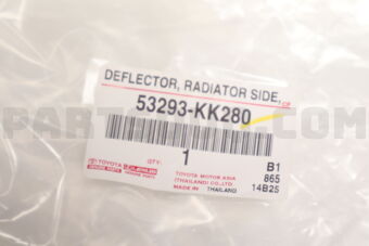 53293KK280 Toyota DEFLECTOR, RADIATOR