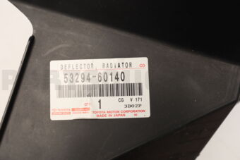 5329460140 DEFLECTOR, RADIATOR SIDE, LH