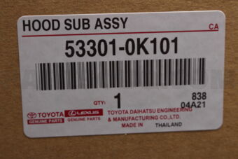 533010K101 HOOD SUB-ASSY