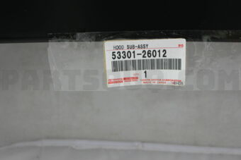 5330126012 HOOD SUB-ASSY