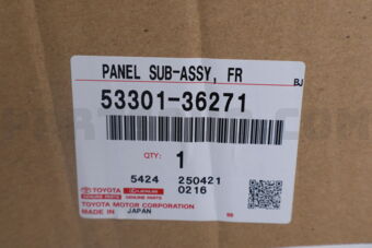 5330136271 Toyota PANEL SUB-ASSY, FR