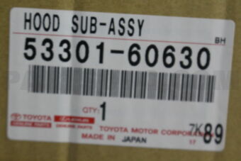5330160630 HOOD SUB-ASSY