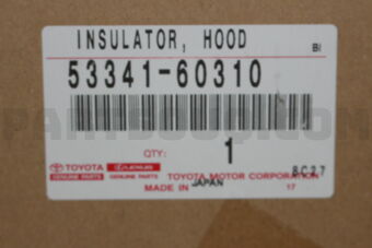 5334160310 INSULATOR, HOOD