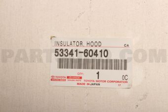5334160410 INSULATOR  HOOD