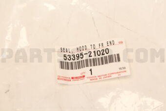 5339521020 SEAL, HOOD TO FRONT END PANEL