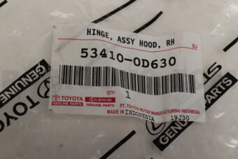 534100D630 HINGE ASSY, HOOD, RH