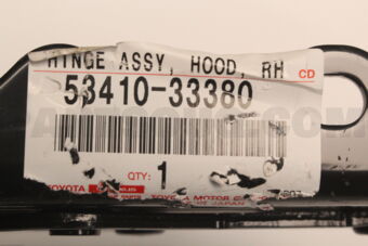 5341033380 Toyota HINGE ASSY  HOOD  RH