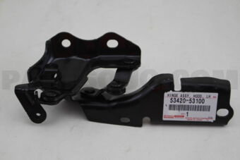 5342053100 HINGE ASSY, HOOD, LH